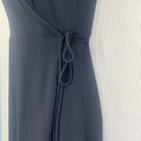 Show Me Your MuMu - Meghan Wrap Dress In Black Size Small - Picture 7 of 14